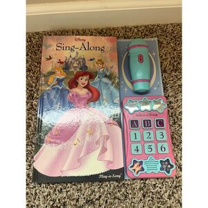 Sing-Along beautiful children's songs with the Disney princesses - Hardcover